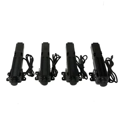 Simulador de corrida de quatro eixos G-Force Seat Suporte dinâmico Jogo Roda de mira Conjunto completo de 4 eixos e 6 eixos