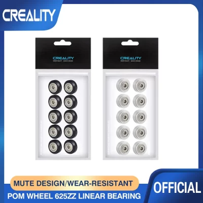 Creality oficial pom roda polia de plástico rolamento linear engrenagem perlin para Ender-3/v2/Ender-3 s1/CR-10 série peças impressora 3d