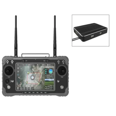 Skydroid h16 fpv uav transmissor de controle rádio controle remoto 2.4ghz 1080p receptor de transmissão de dados de vídeo digital câmera mipi