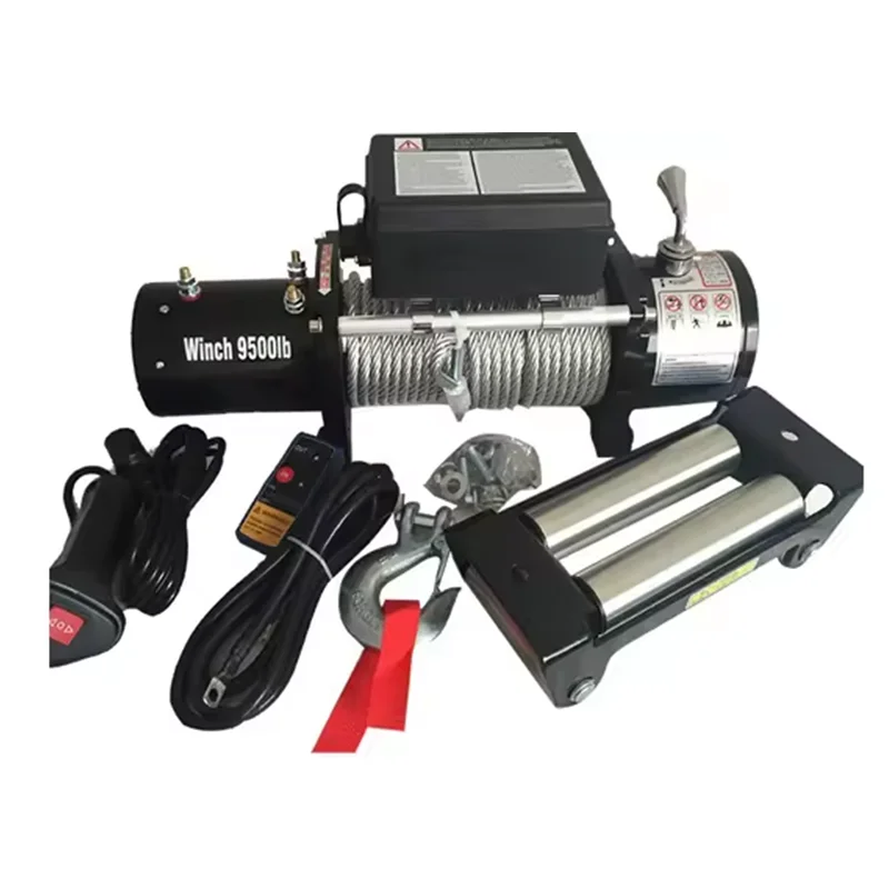 Guincho elétrico motor DC 12000Lb guincho elétrico para guincho off-road automotivo