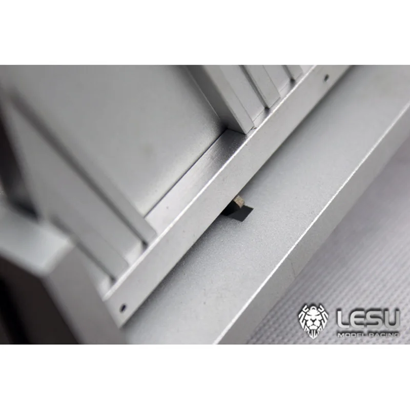 RC Parts LESU 450MM Metal Cargo Bucket Container for 1/14 8X8 Hydraulic RC Dumper Truck Trailer Tamiyaya Remote Control Toys - Image 6