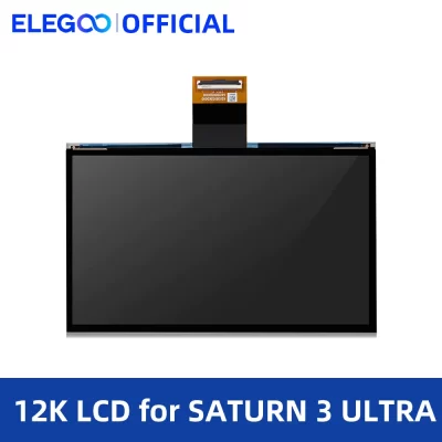 ELEGOO-Tela LCD Mono para Impressora 3D, Resolução 11520x5120, Vidro Temperado 9H, SATURN 3 Ultra MSLA, 10 ", 12K