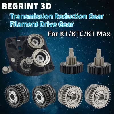 Para creality k1 k1c k1max extrusora engrenagem de redução transmissão engrenagens motriz filamento alta qualidade para impressora 3d série k1