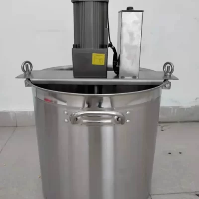 Fritadeira Automática Pequena, Panela Quente, Frying Inferior, Pasta de Feijão, Pimenta, Carne Mista, Alimentos, Misturador de Cozinha, Geléia, Molho, Molho Chili, 5-10kg
