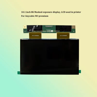 Anycubic M3 premium 10,1 polegadas 8K Display de exposição mascarada Máquina LCD 3D usada em peças sobressalentes e acessórios de impressora