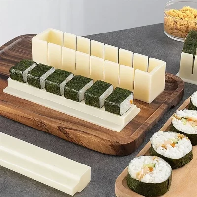 Abxf-sushi moedor que faz ferramentas sushi driver arroz molde redondo molde quadrado moedor de sushi fazendo ferramentas cozinha cozinhar ferramentas