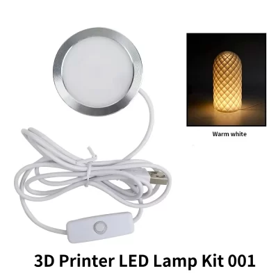 Para bambu laboratório kit de lâmpada led 001 fabricante fornecimento bambulab luz kit peças luz led modelo diy sem peças impressão 3d