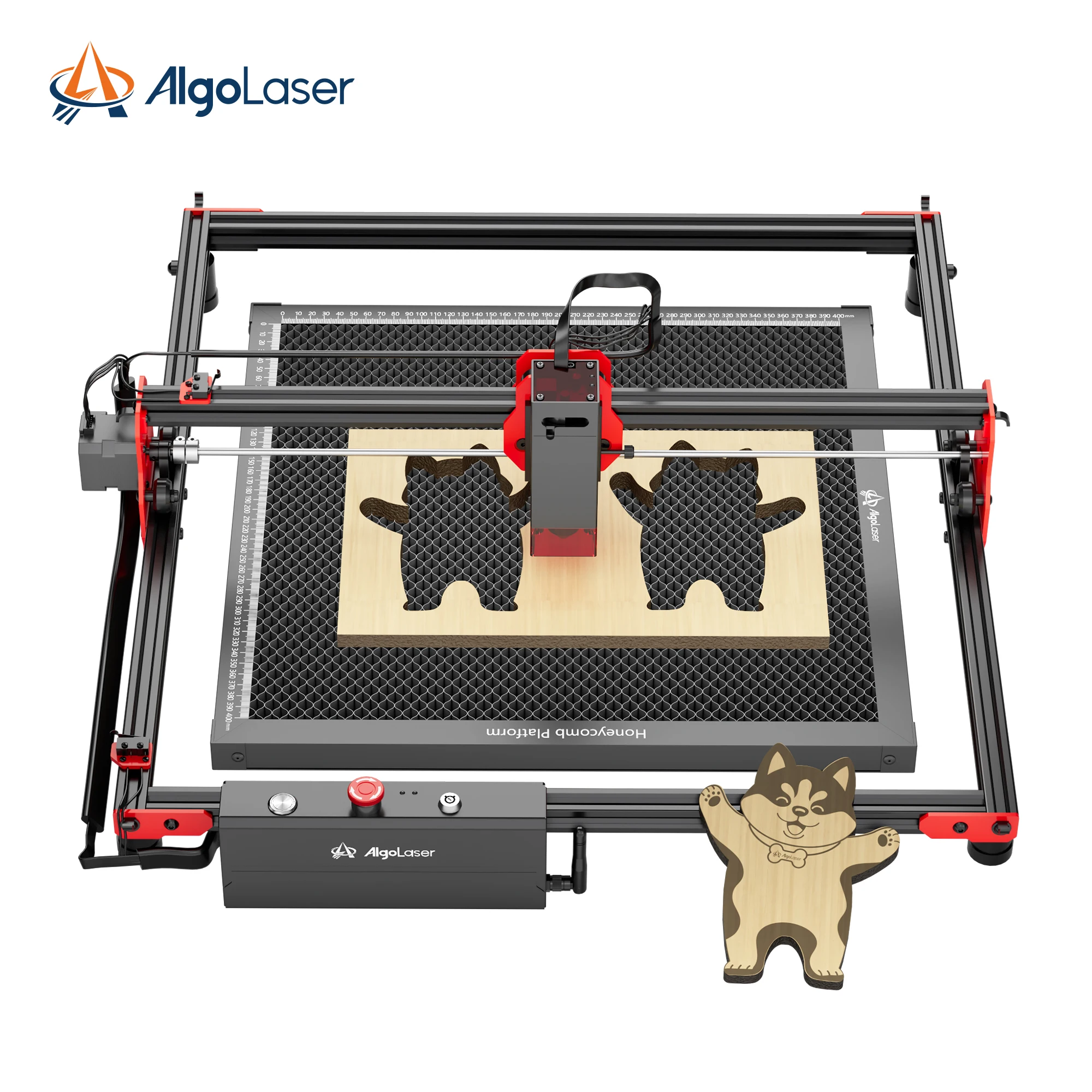 AlgoLaser Gravador a laser Mesa de painel de favo de mel para laser universal CNC Diodo de favo de mel CO2 Cortador de gravador a laser - Image 3