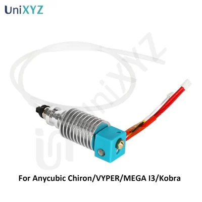 Bloco aquecido hotend atualizado para anycubic i3 mega s mega zero 2.0 kobra chiron vyper 12v 24v aquecedor j-head quebra de calor extremidade quente