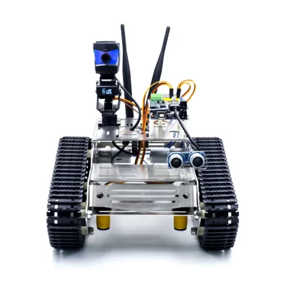 Wifi Smart Robot Car Tank Kit Kit de robô educacional para crianças com câmera HD