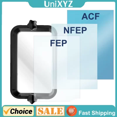Película de liberação fep fpa nfep acf, 2 peças elegoo saturno mars 2 3 4 ultra anycubic photon m5 m7 max pro mono creality halot mago s