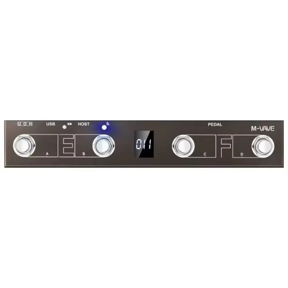 M-vave chocolate plus controlador midi programável 4 botões interruptor de pé suporta página virar função de controle de interface host midi - Image 2