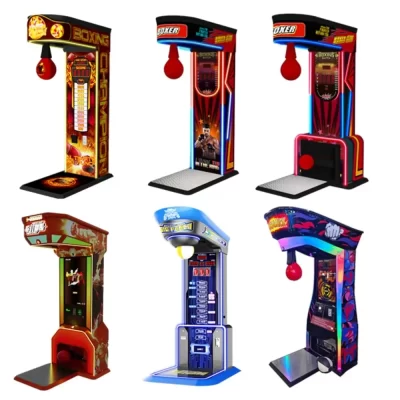 Boxe arcade rua entretenimento jogos de moedas esportes eletrônicos final saco de areia preço da máquina de venda automática