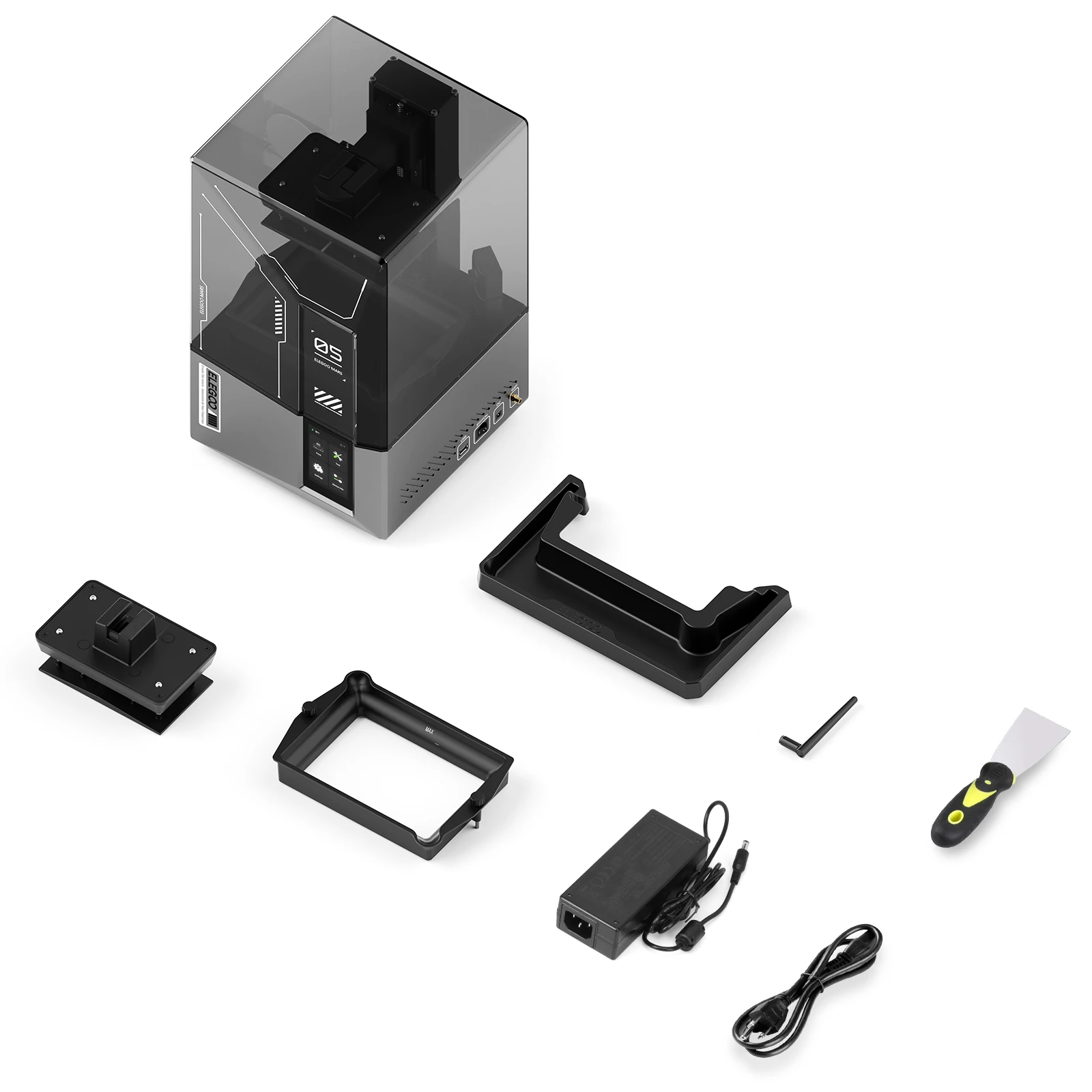 ELEGOO Mars 5 Ultra 9K MSLA Resina Impressora 3D com nivelamento automático e câmera inteligente AI, tamanho de impressão de alta velocidade 153,36 × 77,76 × 165 mm - Image 6