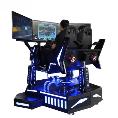 Preço de fábrica 9d realidade virtual corrida realidade virtual 3dof/6dof arcade emulador esportivo de três telas conjunto de realidade virtual