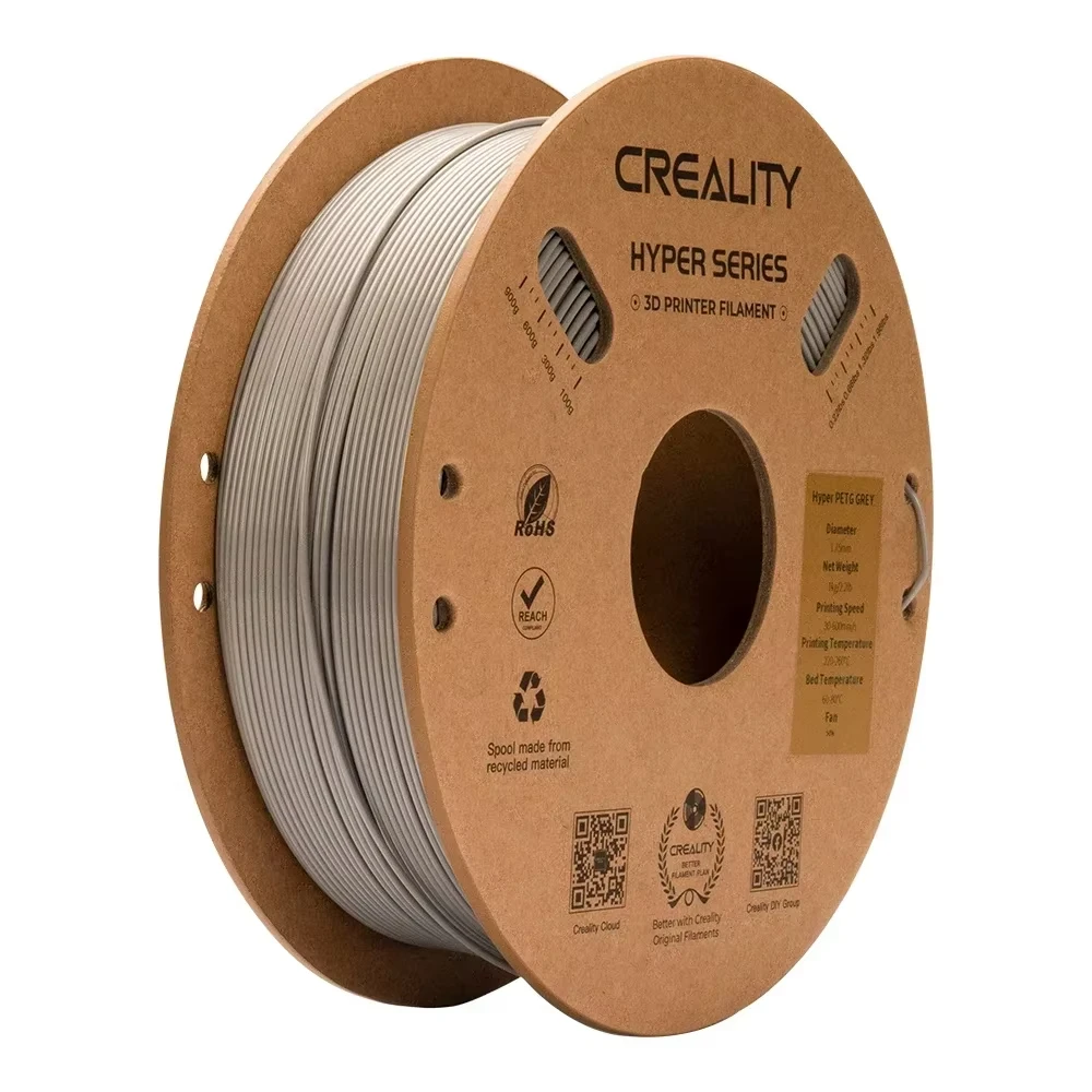 Filamento Creality Hyper PETG 1,75 mm de alta velocidade 50-300 mm/s 1 kg/carretel Diâmetro do filamento Hyper PETG ± 0,05 mm para impressora 3D K1 Max - Image 4