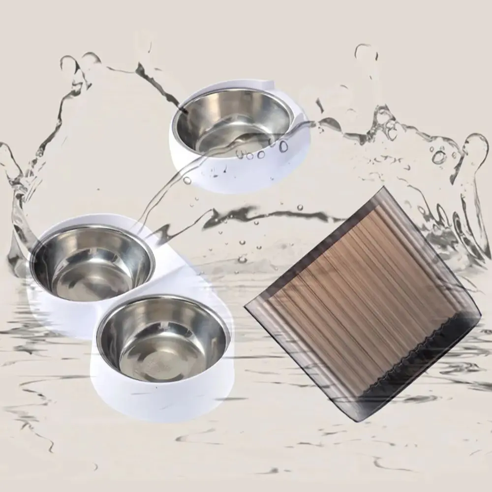 5l tigelas duplas alimentador automático inteligente para gatos com câmera dispensador de vídeo de alimentos secos para animais de estimação gravador de voz inteligente alimentador automático para cães - Image 3