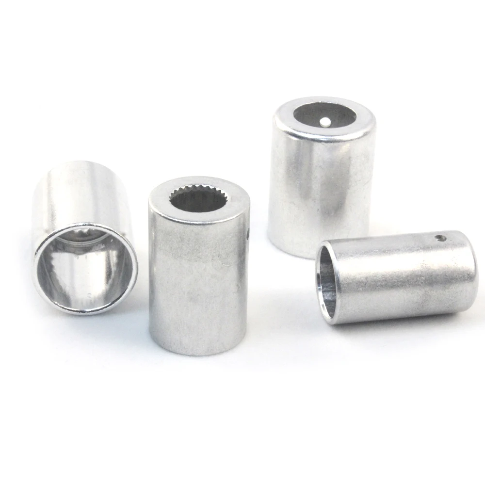 Luva de encaixe de junta de tubo de virolas de alumínio 16mm 20mm 24mm 26mm diâmetro do furo. Mangas de crimpagem para mangueira A/C de carro R12 R134a 40 unidades-pacote - Image 2