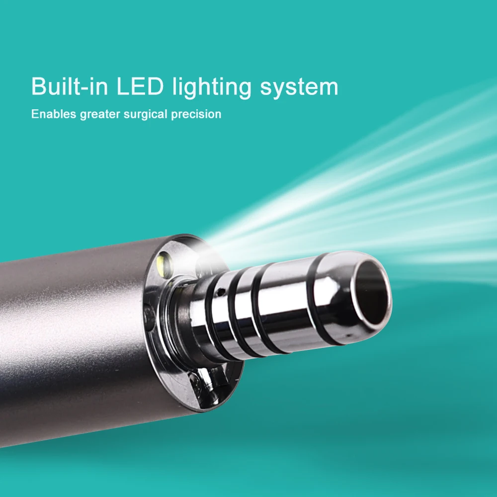 Micromotor elétrico multifuncional com tanque de água e alça de fibra óptica pulverização interna de água Ferramentas de laboratório do motor elétrico - Image 3