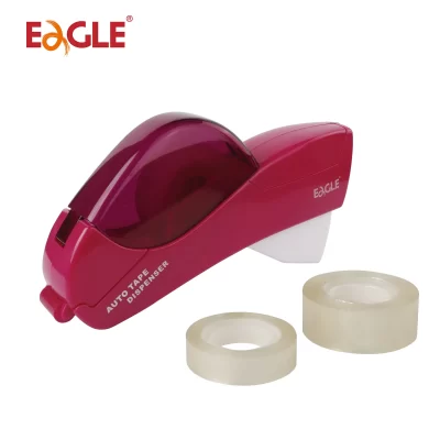 Dispensador de fita automático Eagle, sem necessidade de bateria, com 2 rolos de fita grátis, adequado para trabalho manual, embalagem de presente familiar