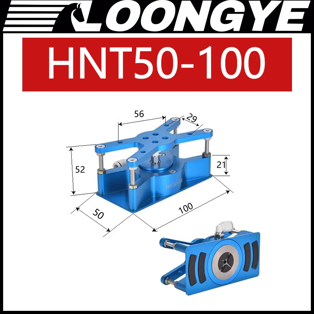 LOONGYE HNT50x100 Ventosa a vácuo sem contato Copo HNT Bernoulli Máquina de máscara sem contato Folha fotovoltaica para corte em cubos pneumático - Image 6