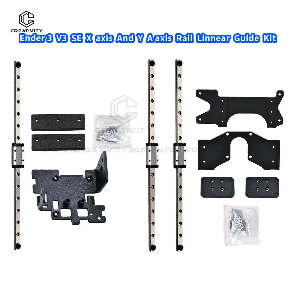 Ender 3 v3 ke se atualização do eixo y mgn9h 300mm guia de trilho linear x-axis caber ender 3 v3 se acessórios de atualização de impressora 3d