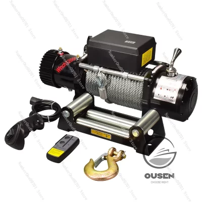 12v24v 2000/3000/4000/4500/6000/9500/12000lb guincho de ajuste de carro cabo de guincho elétrico/cabo de fio sem fio atv guinchos para beachbugg