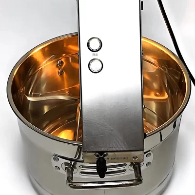 Agitador de alimentos pote 10l máquina de fritar alimentos geléia molho mistura wok 220v máquina de fritar automática