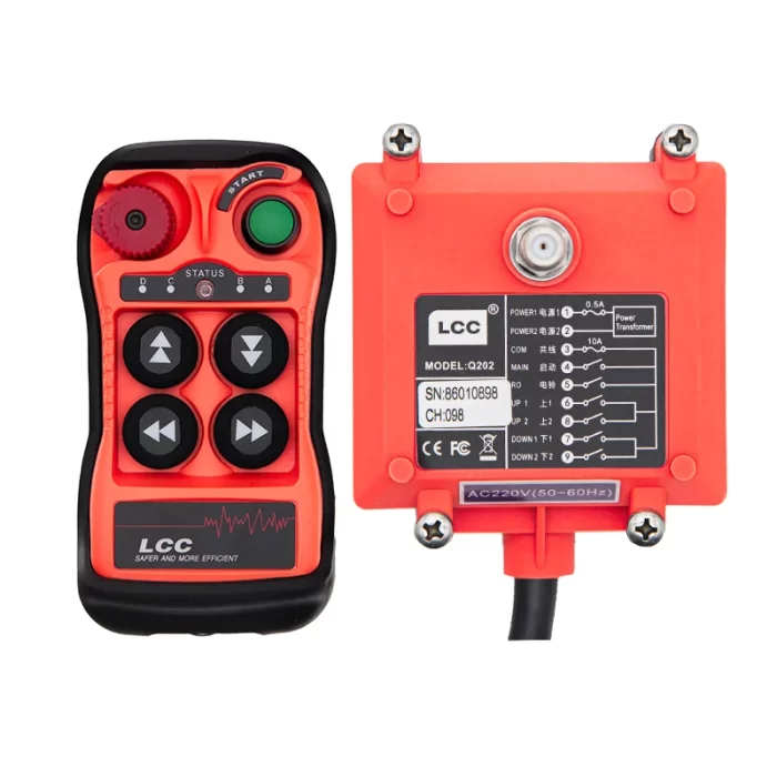 Remote Drive Controller LCC Q400 Industrial Remote Controller 4 Buttons Wireless Remote ...