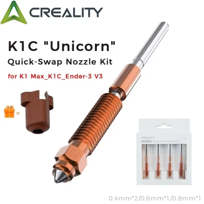 Creality-Kit de Bocal de Impressora 3D de Troca Rápida, Atualização K1C, Ender 3, V3, Ender 3, V3 Plus, Impressoras 3D