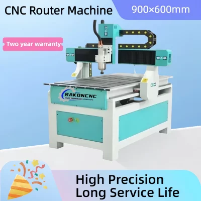 Novo roteador 3d de madeira chinesa cnc máquina de roteador de madeira resistente 6090 1.5kw 3 eixos 4 eixos