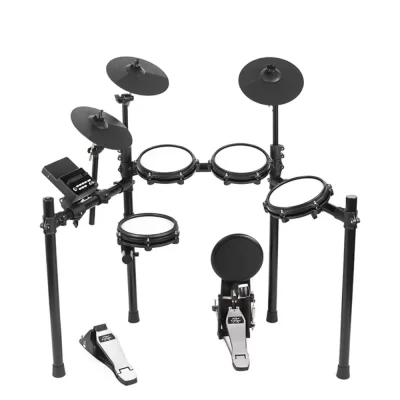 Instrumento musical kit de bateria de música silicone pontapé kit de bateria eletrônica profissional