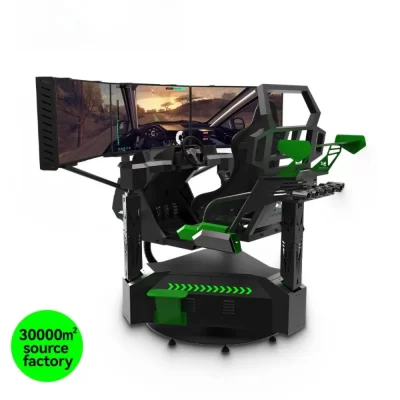 Popular emulador de corrida de cockpit de arcade de 3 telas Emulador esportivo F1 para entretenimento e entretenimento escolar interno e externo