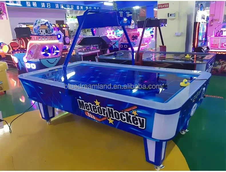 Arcade esportivo de mesa de hóquei no gelo com estrela curvada operada por moedas - Image 5