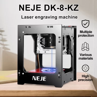 Neje bl 10w bt mini usb máquina de gravação a laser de alta potência e velocidade portátil cnc impressora de gravação a laser roteador