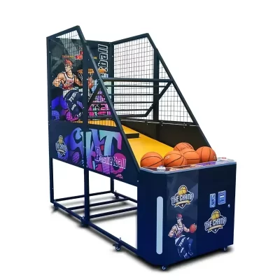 Venda quente Máquinas operadas por moedas do centro de jogos na porta Jogos de basquete operados por moedas Vendas quentes