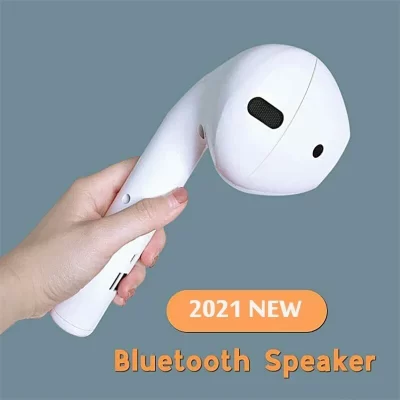 Oversized gigante fone de ouvido bluetooth alto-falante para airpods pro modelo sem fio bluetooth áudio presente caça rede quente barra som vermelha