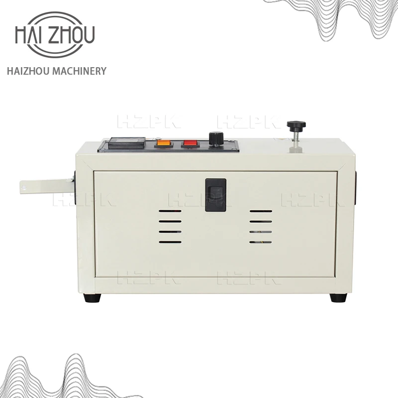 Haizhou mini máquina de selagem de banda contínua para impressão de data e codificação de saco plástico mesa tamanho pequeno FR-400 - Image 2