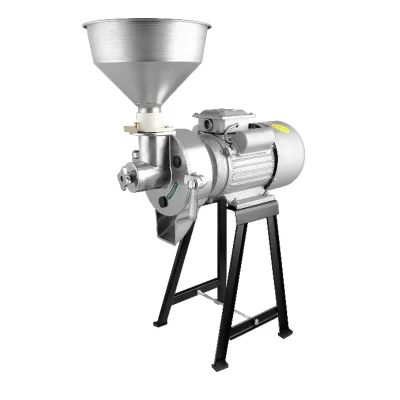 Máquina doméstica de leite de arroz 220v, leite de soja, tofu, automática, fresadora de pedra, seco, molhado, dupla utilização