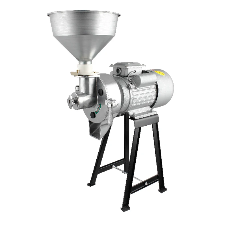 Máquina doméstica de leite de arroz 220v, leite de soja, tofu, automática, fresadora de pedra, seco, molhado, dupla utilização