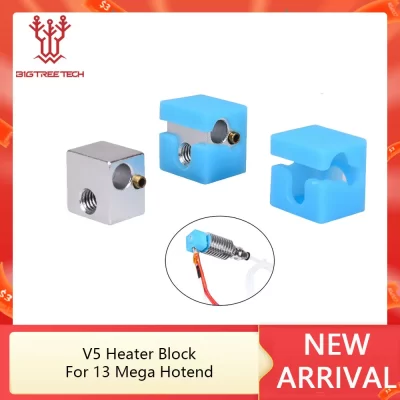 Bloco de Aquecedor de Silicone para Impressora 3D, J-cabeça, Hotend, Anycubic, Original, I3, Mega-S, V5, V5, vs V6 Hotend