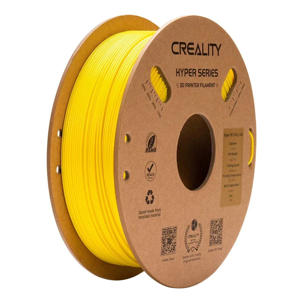 Filamento original CREALITY Hyper PETG de alta velocidade 1,75 mm 1KG Filamentos PETG 3D Hyper Series para impressora 3D K1/Ender-5 - Image 6