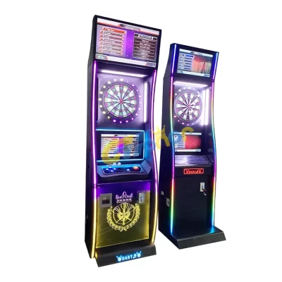 Centro de entretenimento para bar interno, dardos lcd operado por moedas, tabuleiro de jogo, suporte eletrônico, console de jogos