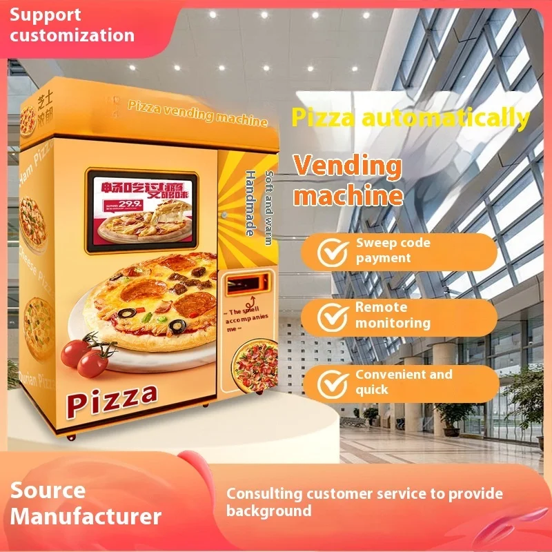 Máquina de pizza automática comercial inteligente 24H do metrô de venda não tripulada do auto-serviço OEM