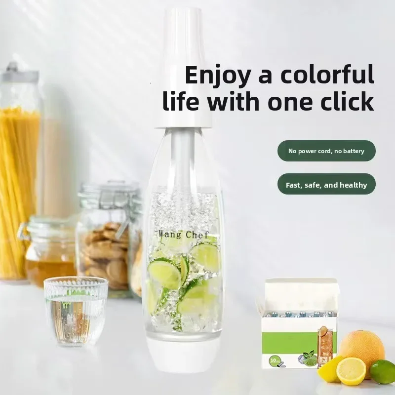 Home Soda Maker (Máquina de água com gás): para bebidas gaseificadas caseiras, ideal para cola e outros refrigerantes caseiros frios