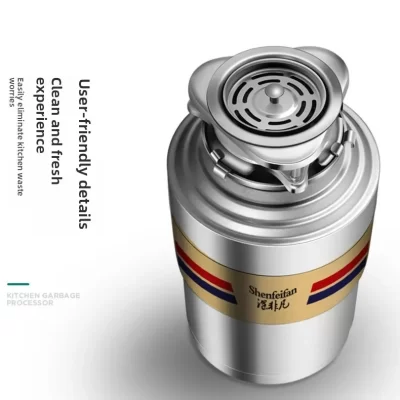 Triturador de resíduos de alimentos, cozinha doméstica, pia de esgoto automática, triturador de resíduos de alimentos úmidos, trituradores de resíduos de alimentos