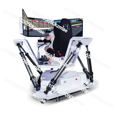 Para vr três-tela de corrida somatossensorial console de jogo imitação tudo-em-um máquina simulada experiência de condução entretenimento