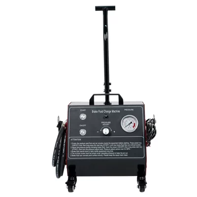 Máquina de enchimento automática portátil de quatro bombas, sangrador de fluido de freio de carro, construção de ferro, pulso pulsante, máquinas de mudança de óleo