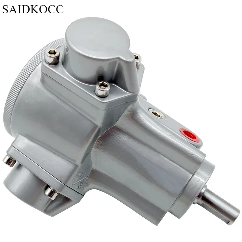 SAIDKOCC 1/8Hp Pistão pneumático motor de ar para frente e para trás motor à prova de explosão 1100 RPM