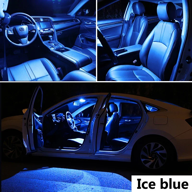 Kit completo de luz interior para carro, lâmpada led para audi a1 8x a3 8l 8p 8v a4 b5 b6 b7 b8 a5 a6 c5 c6 c7 a7 q5 8r q7 4l acessórios - Image 5